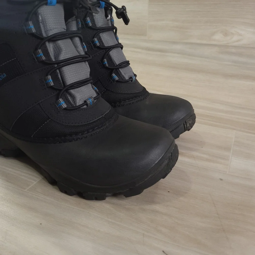 Columbia Firecamp Rpe Tow II Boot Youth 7 Black Waterproof Winter Hiking BY1322